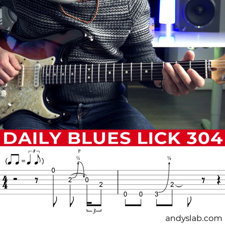 Daily Blues Lick 304