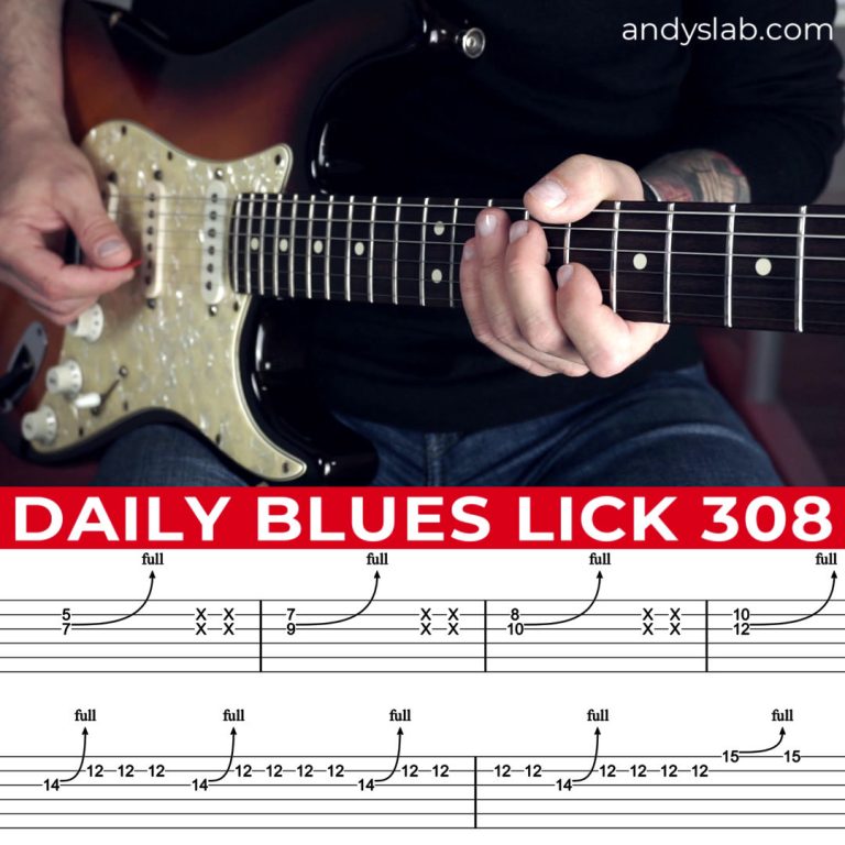 Daily Blues Lick 308