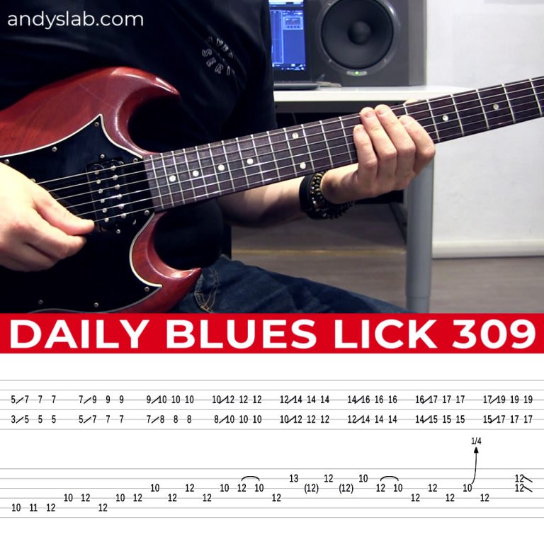 Daily Blues Lick 309