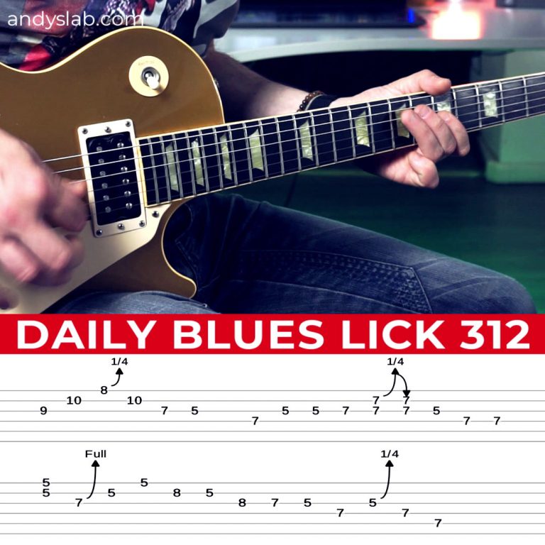 Daily Blues Lick 312