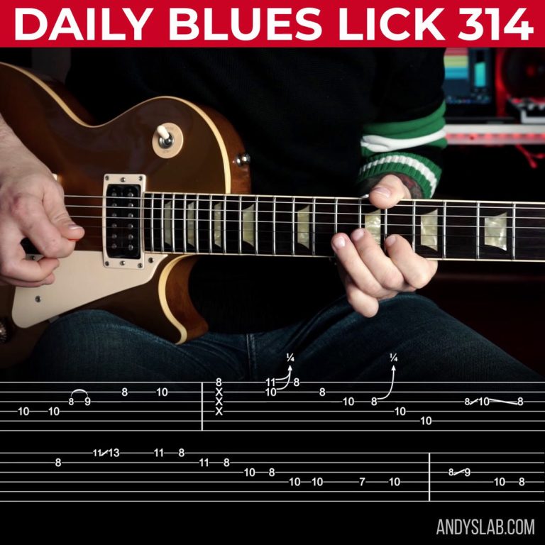 Daily Blues Lick 314