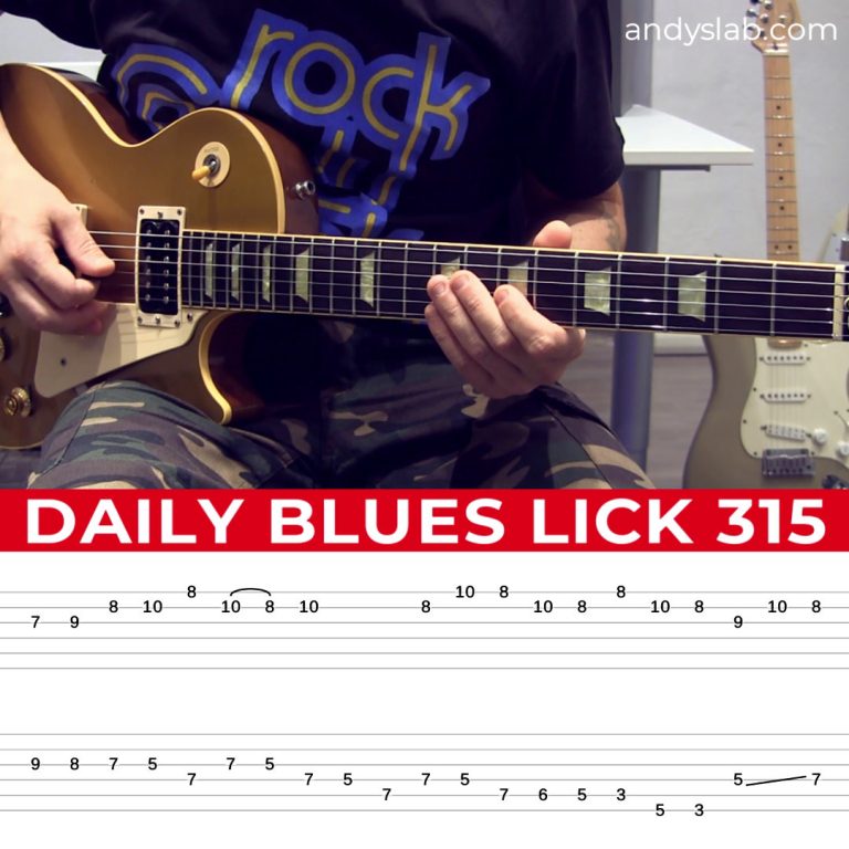 Daily Blues Lick 315
