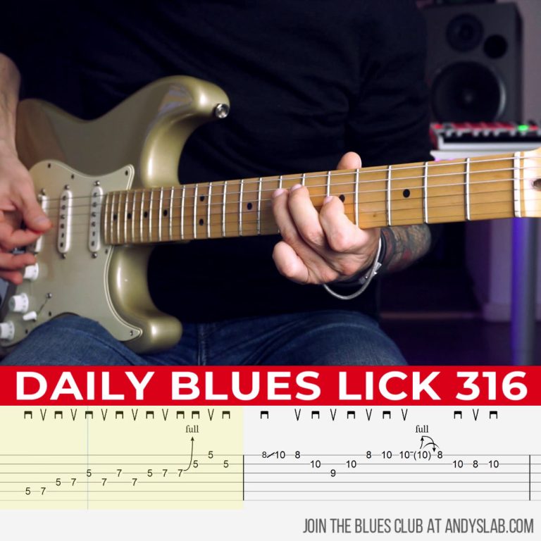 Daily Blues Lick 316