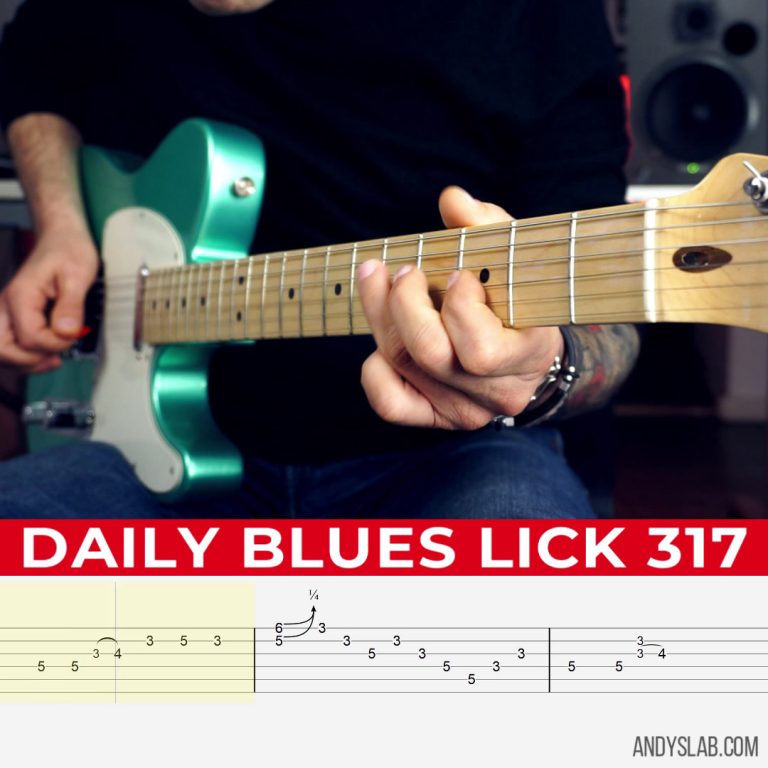 Daily Blues Lick 317