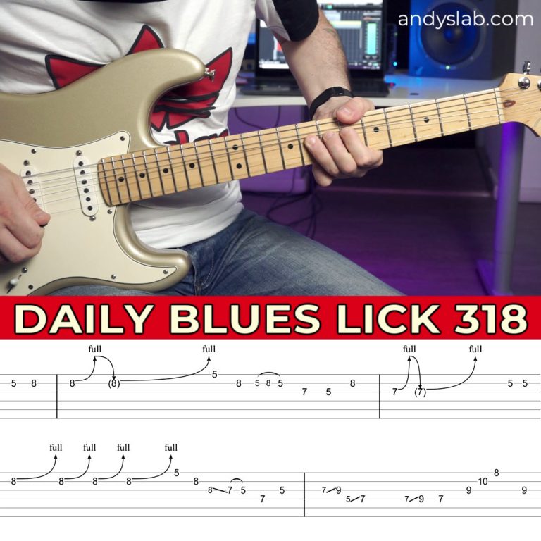 Daily Blues Lick 318