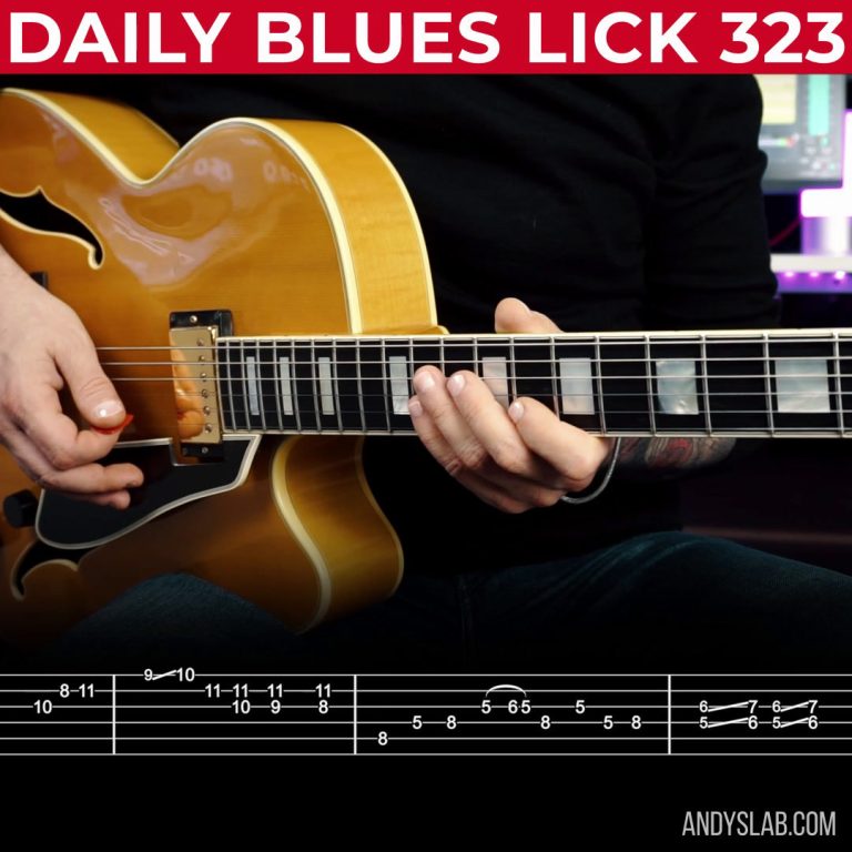 Daily Blues Lick 323