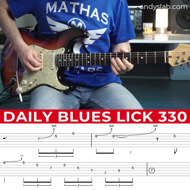 Daily Blues Lick 330