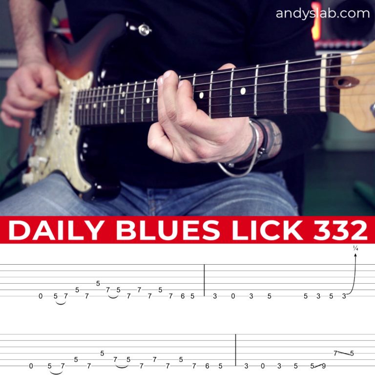 Daily Blues Lick 332