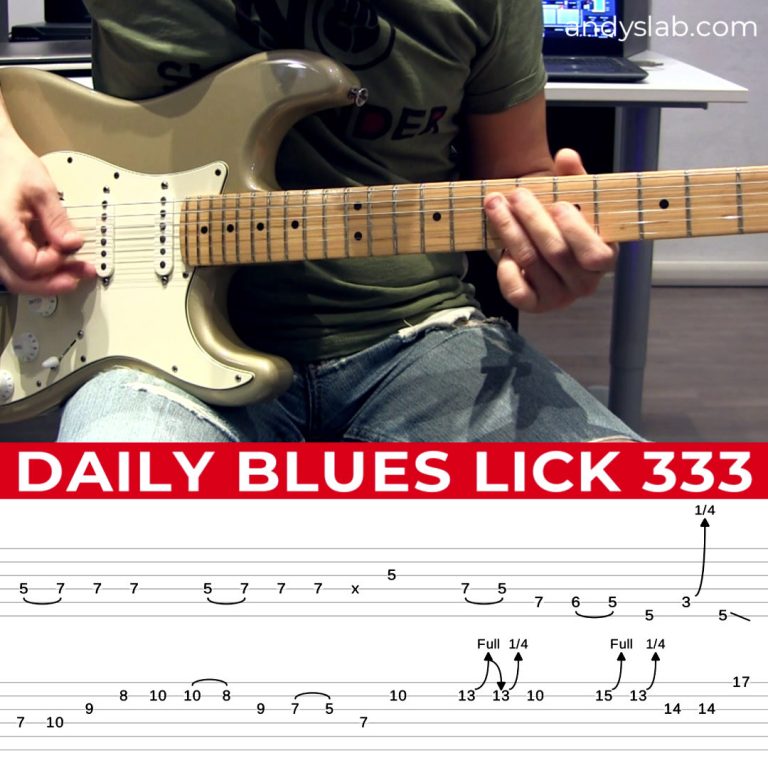 Daily Blues Lick 333