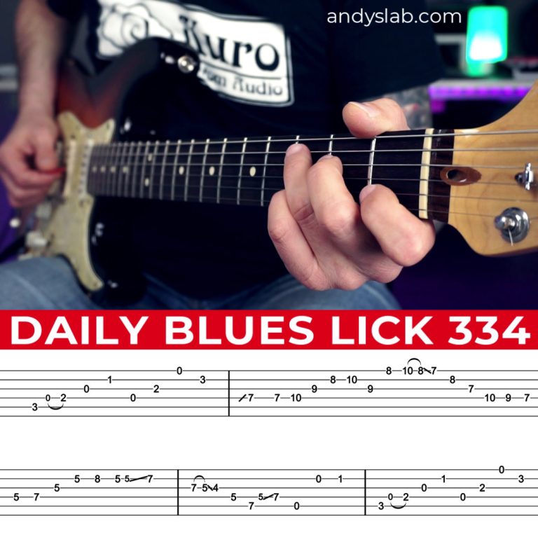 Daily Blues Lick 334