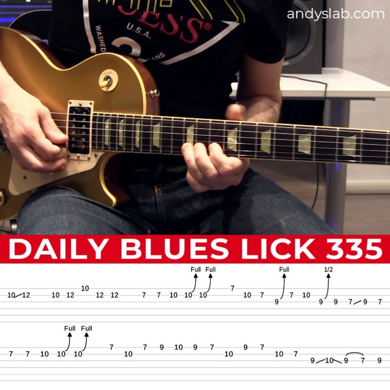 Daily Blues Lick 335