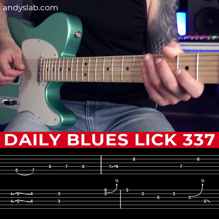 Daily Blues Lick 337