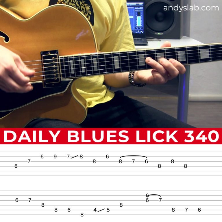 Daily Blues Lick 340