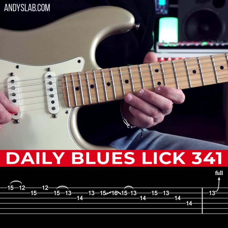 Daily Blues Lick 341