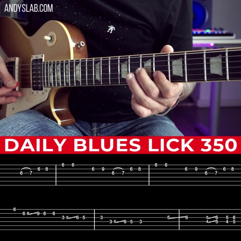 Daily Blues Lick 350