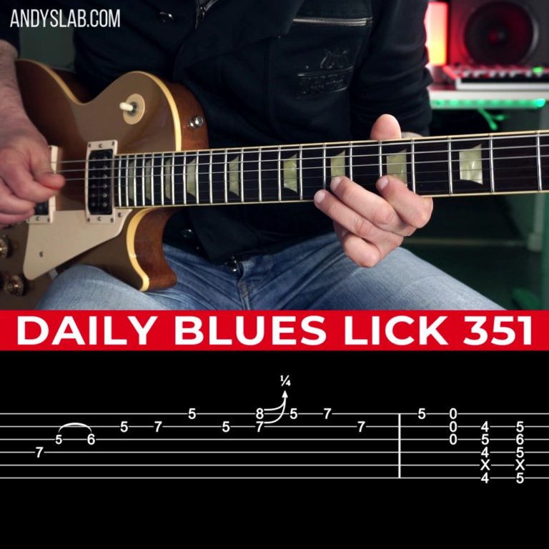 Daily Blues Lick 351
