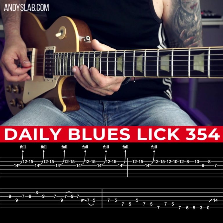 Daily Blues Lick 354