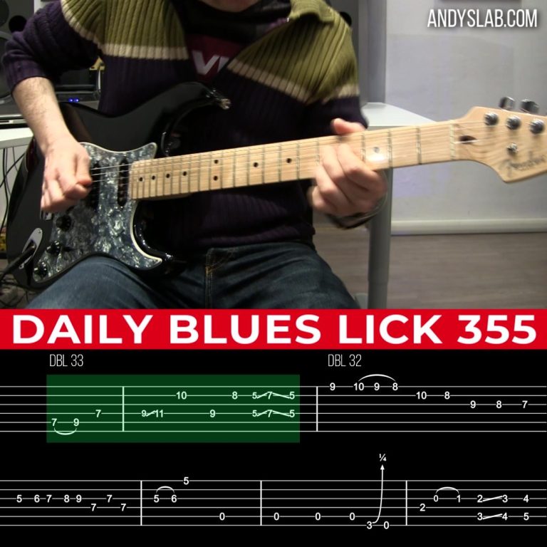 Daily Blues Lick 355