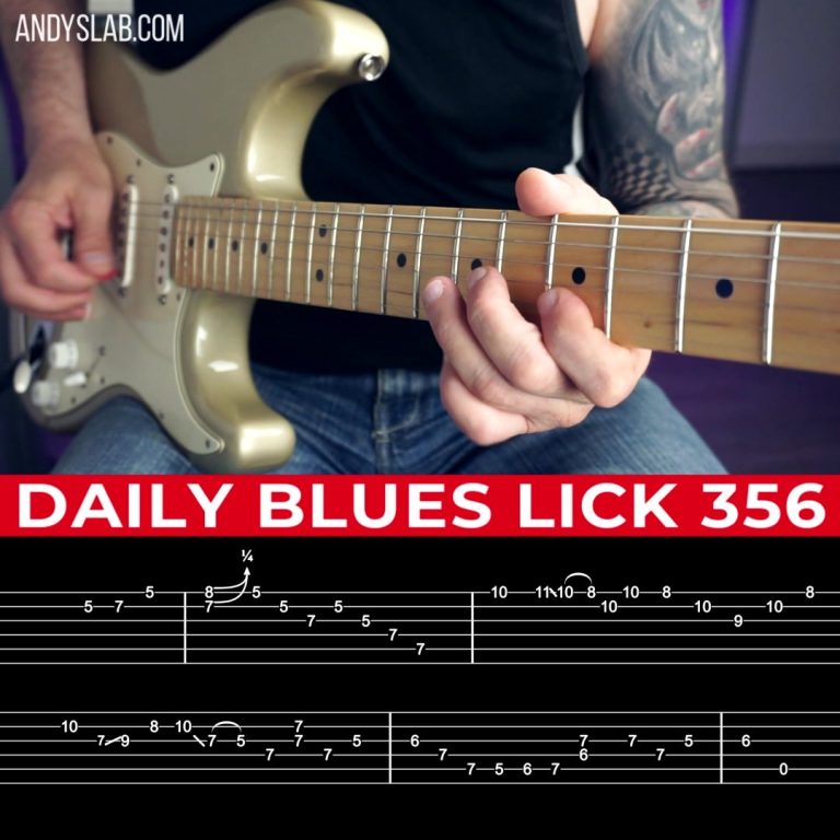 Daily Blues Lick 356