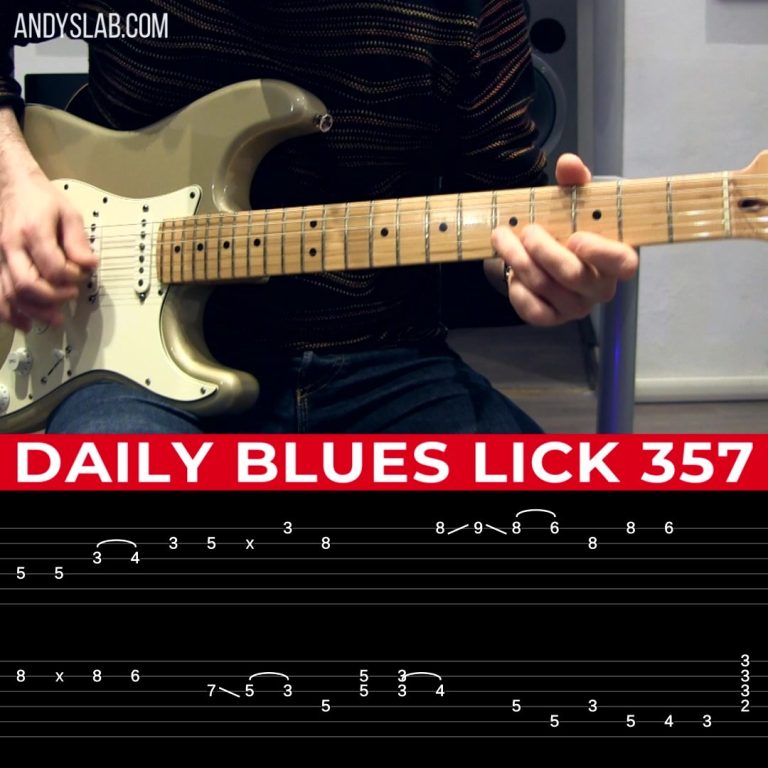Daily Blues Lick 357
