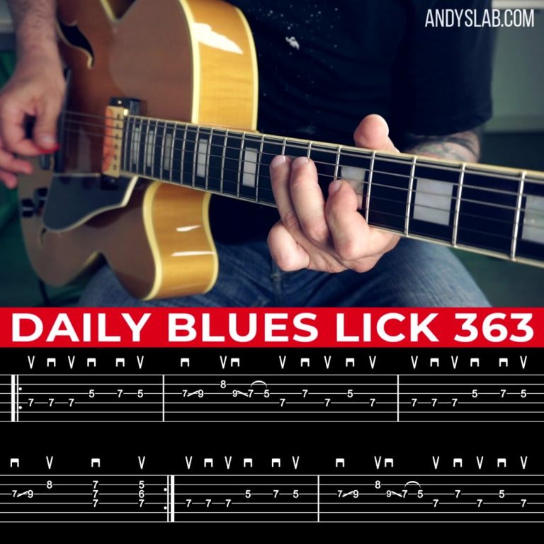 Daily Blues Lick 363