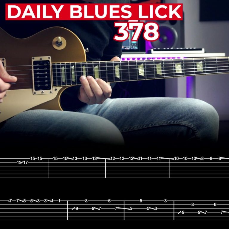Daily Blues Lick 378