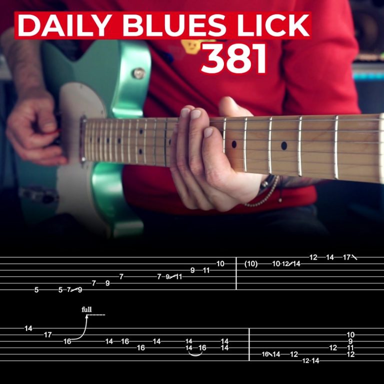 Daily Blues Lick 381