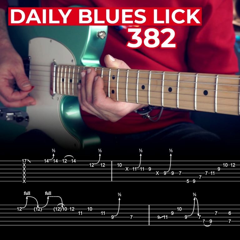 Daily Blues Lick 382