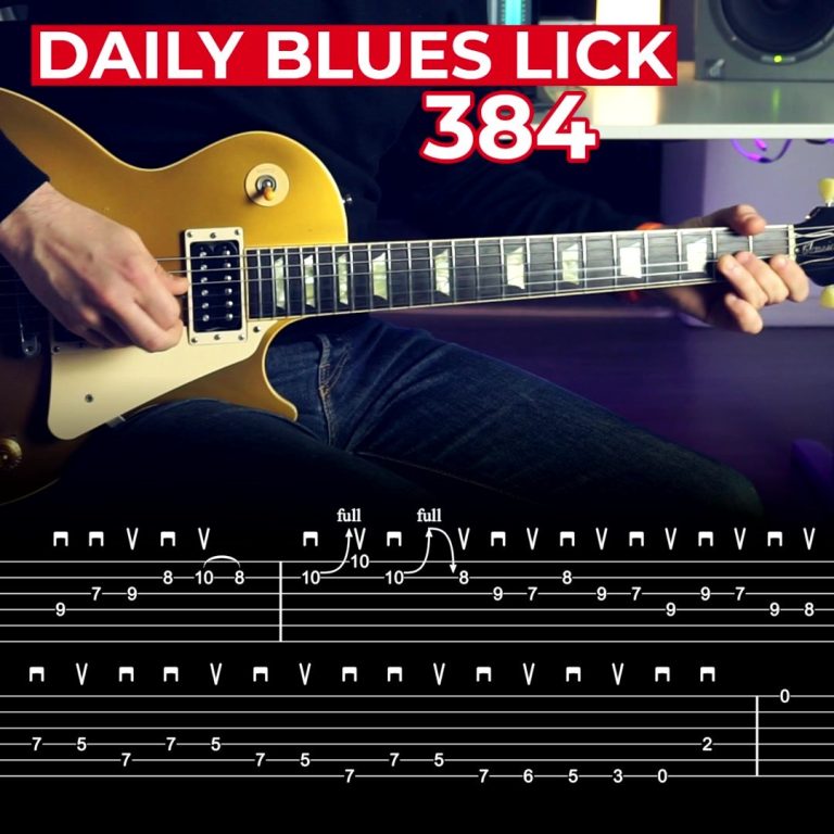 Daily Blues Lick 384