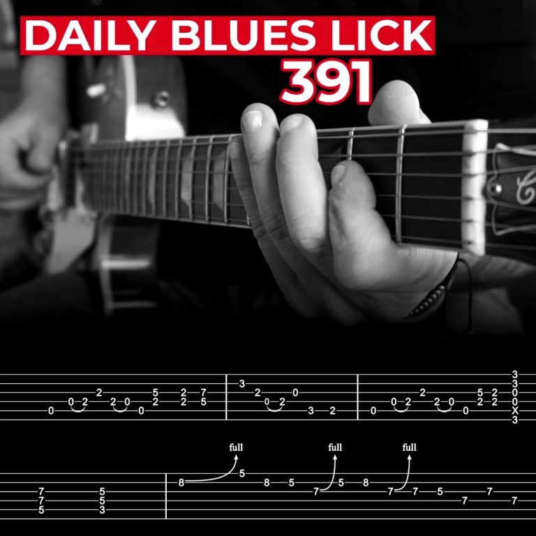Daily Blues Lick 391