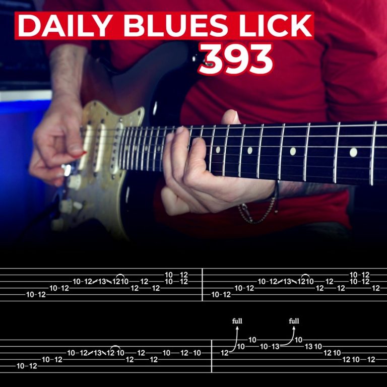 Daily Blues Lick 393