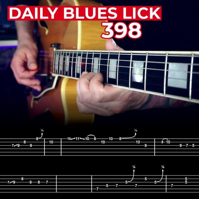 Daily Blues Lick 398