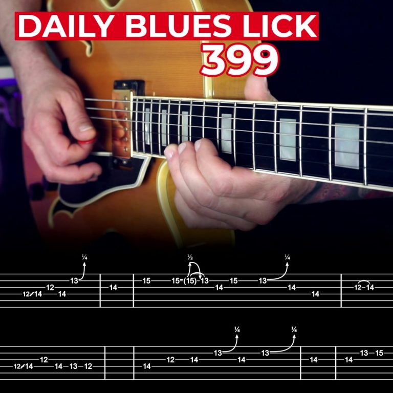 Daily Blues Lick 399