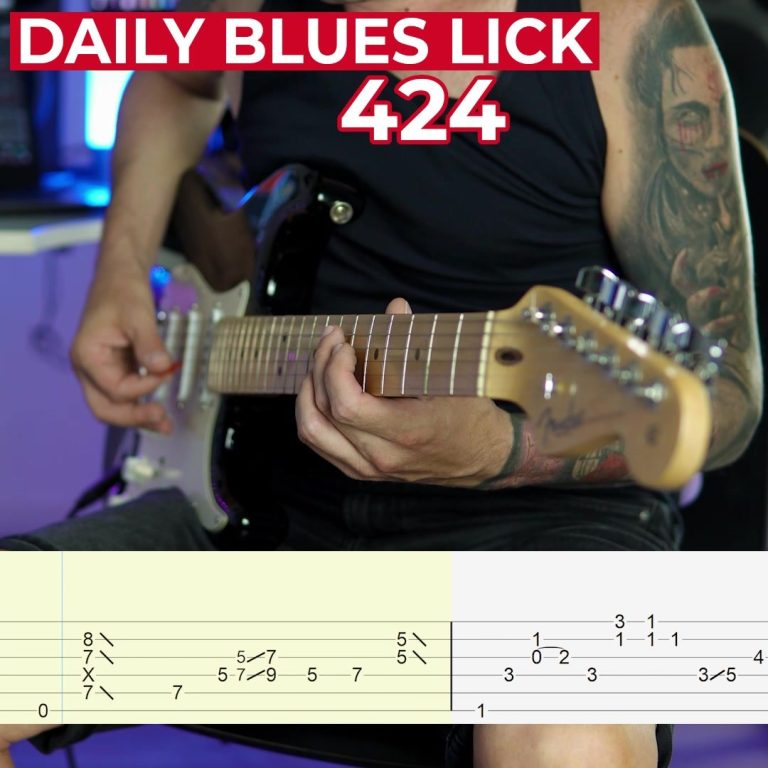 Daily Blues Lick 424