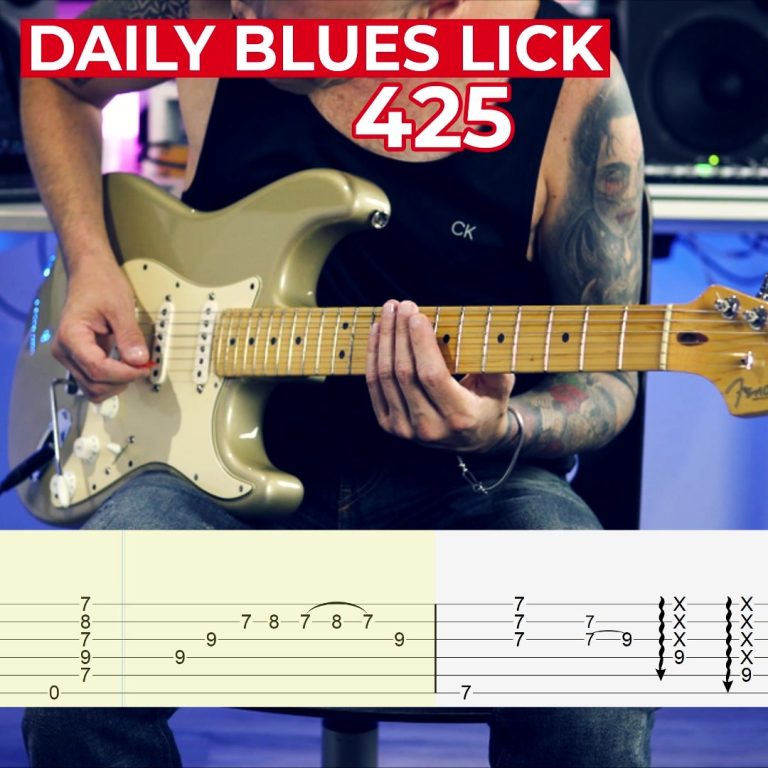 Daily Blues Lick 425