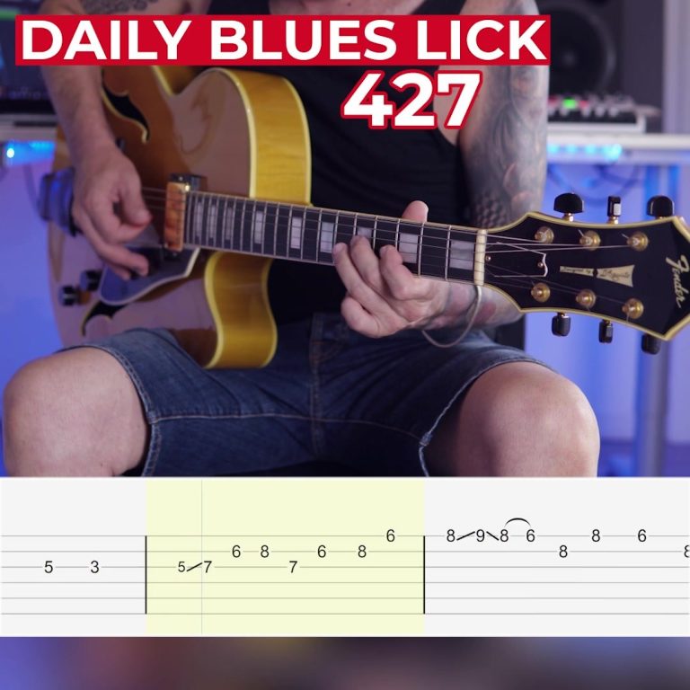 Daily Blues Lick 427