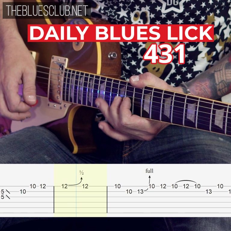 Daily Blues Lick 431