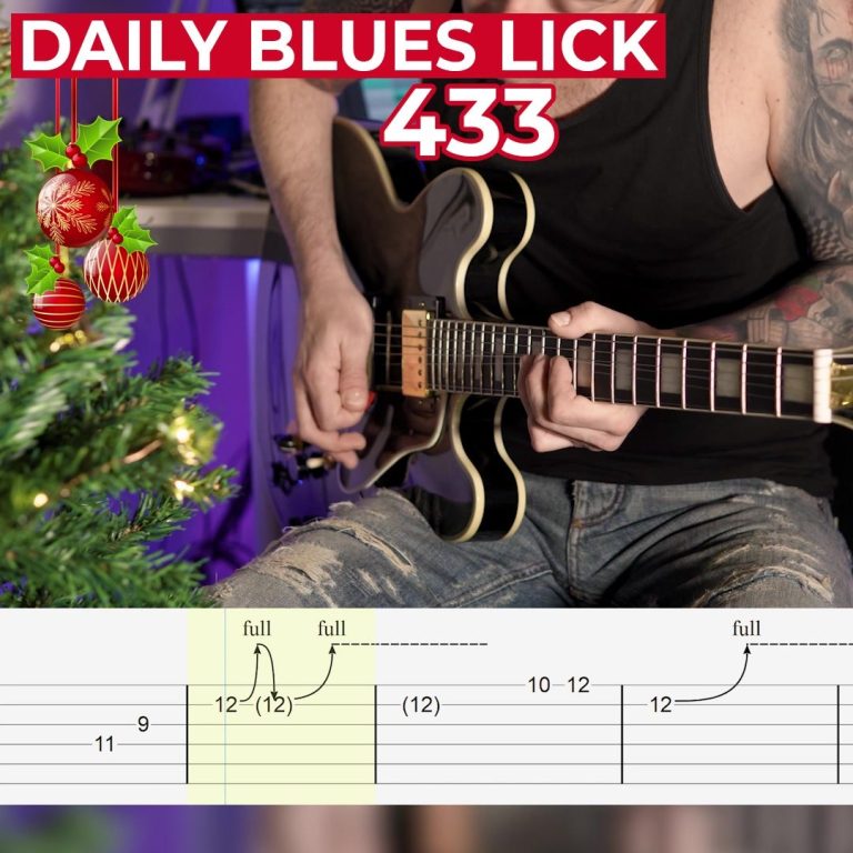 Daily Blues Lick 433