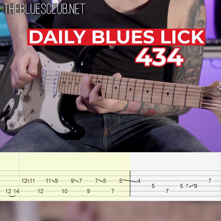 Daily Blues Lick 434