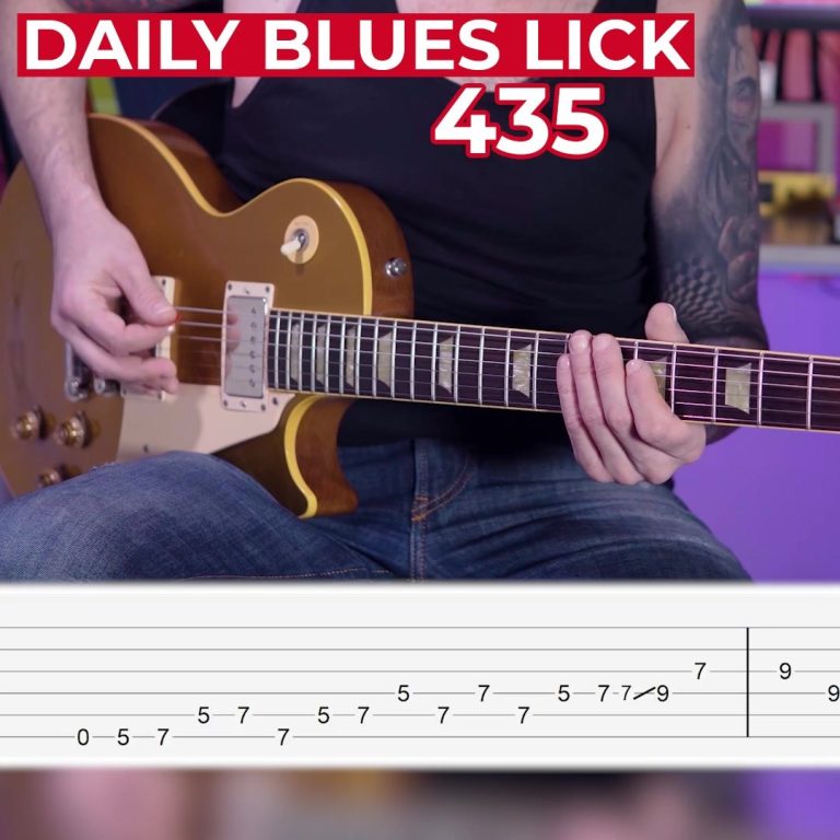 Daily Blues Lick 435