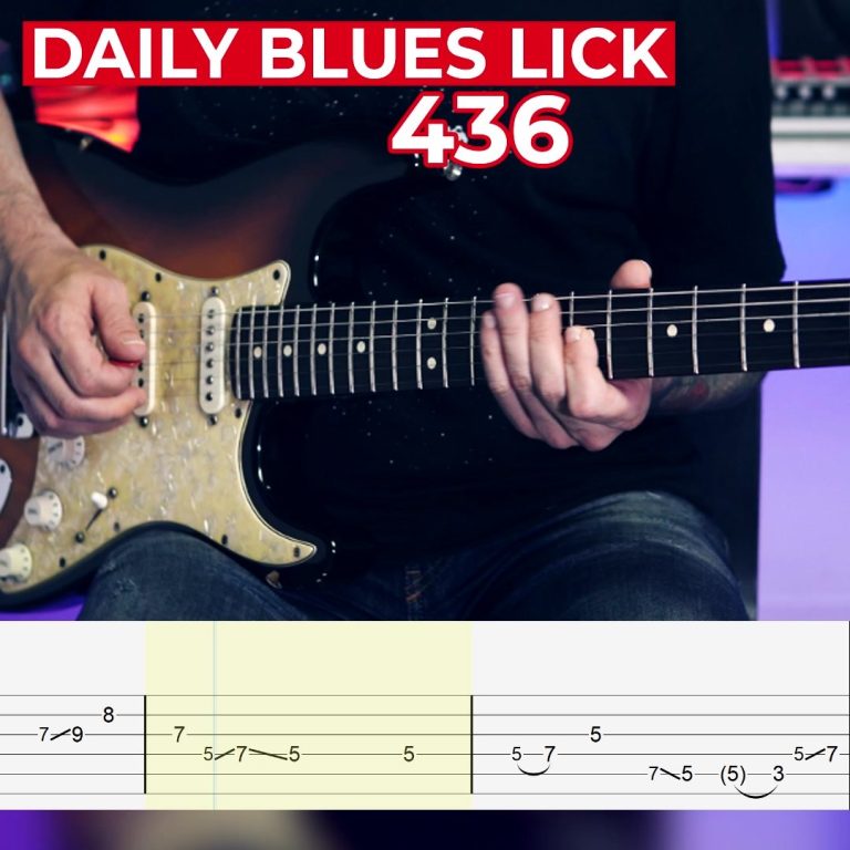 Daily Blues Lick 436