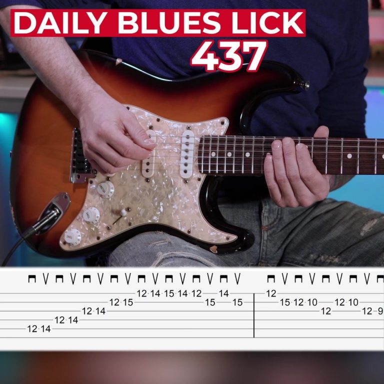 Daily Blues Lick 437