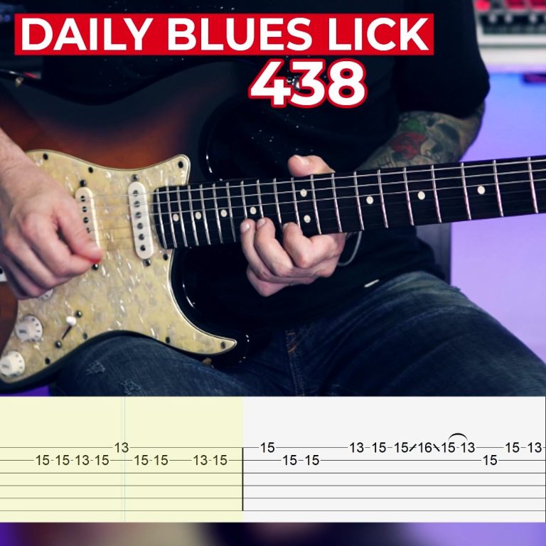 Daily Blues Lick 438