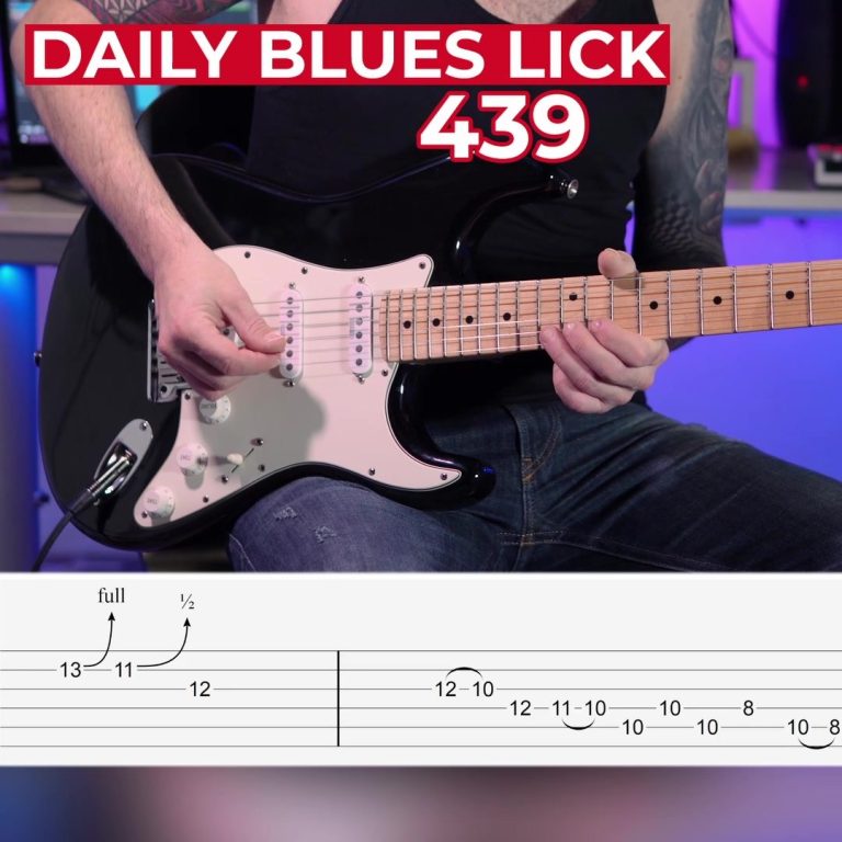 Daily Blues Lick 439