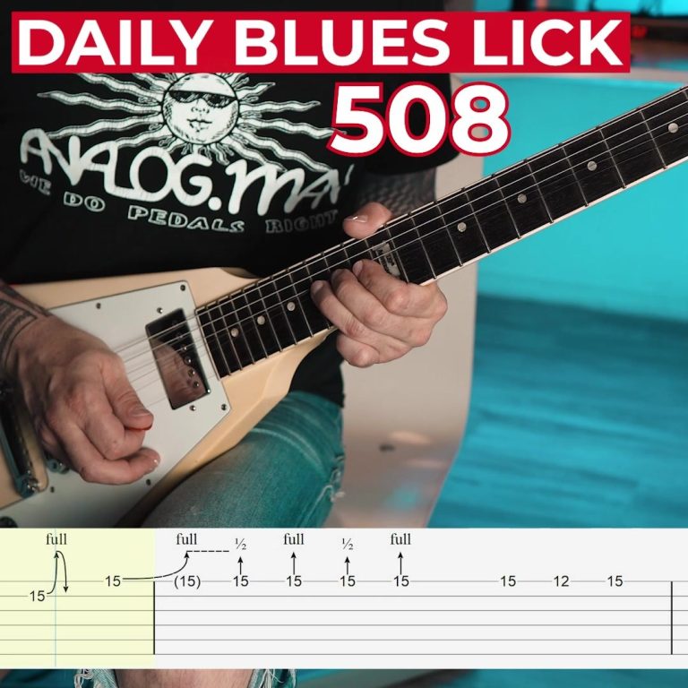 Daily Blues Lick 508
