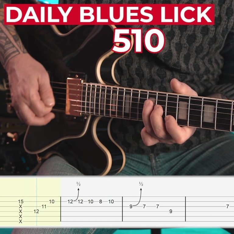 Daily Blues Lick 510