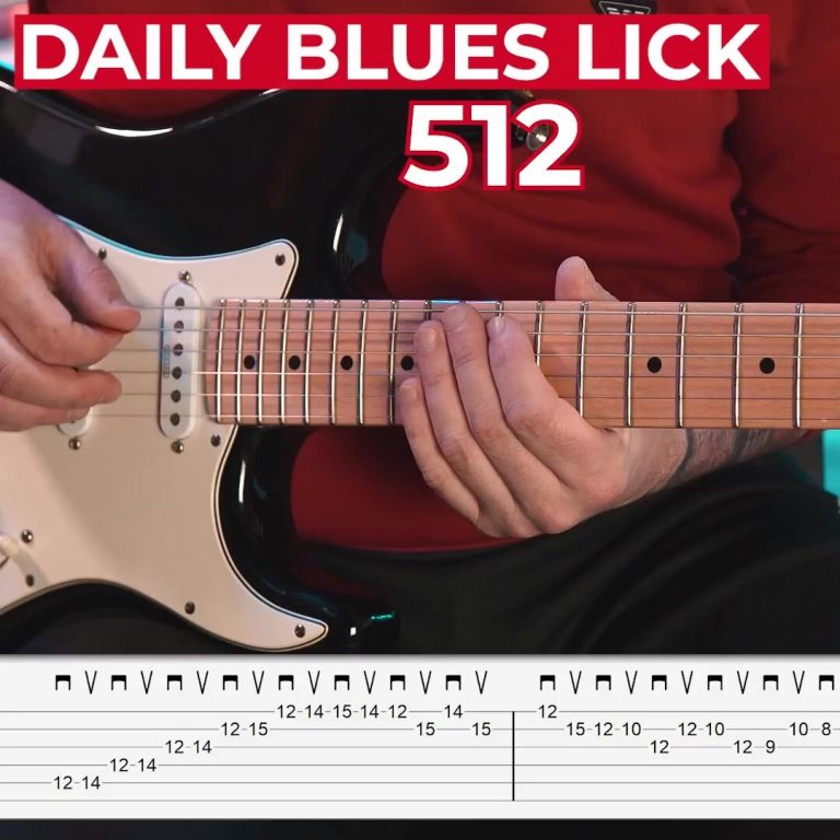 Daily Blues Lick 512