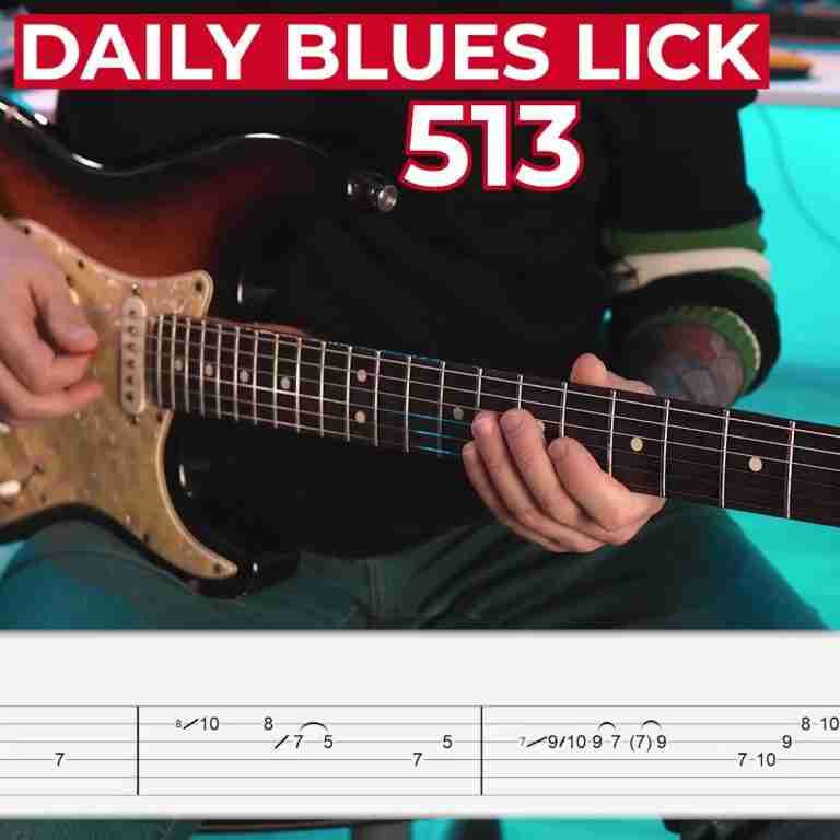 Daily Blues Lick 513