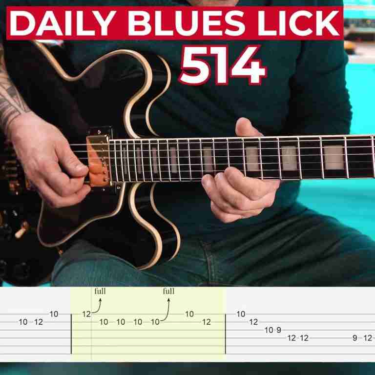 Daily Blues Lick 514