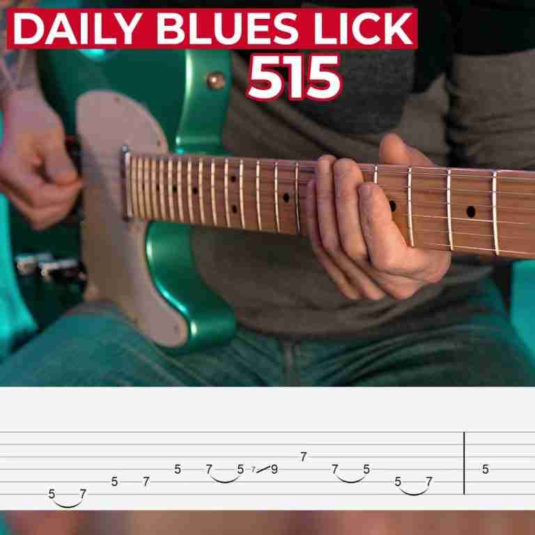 Daily Blues Lick 515